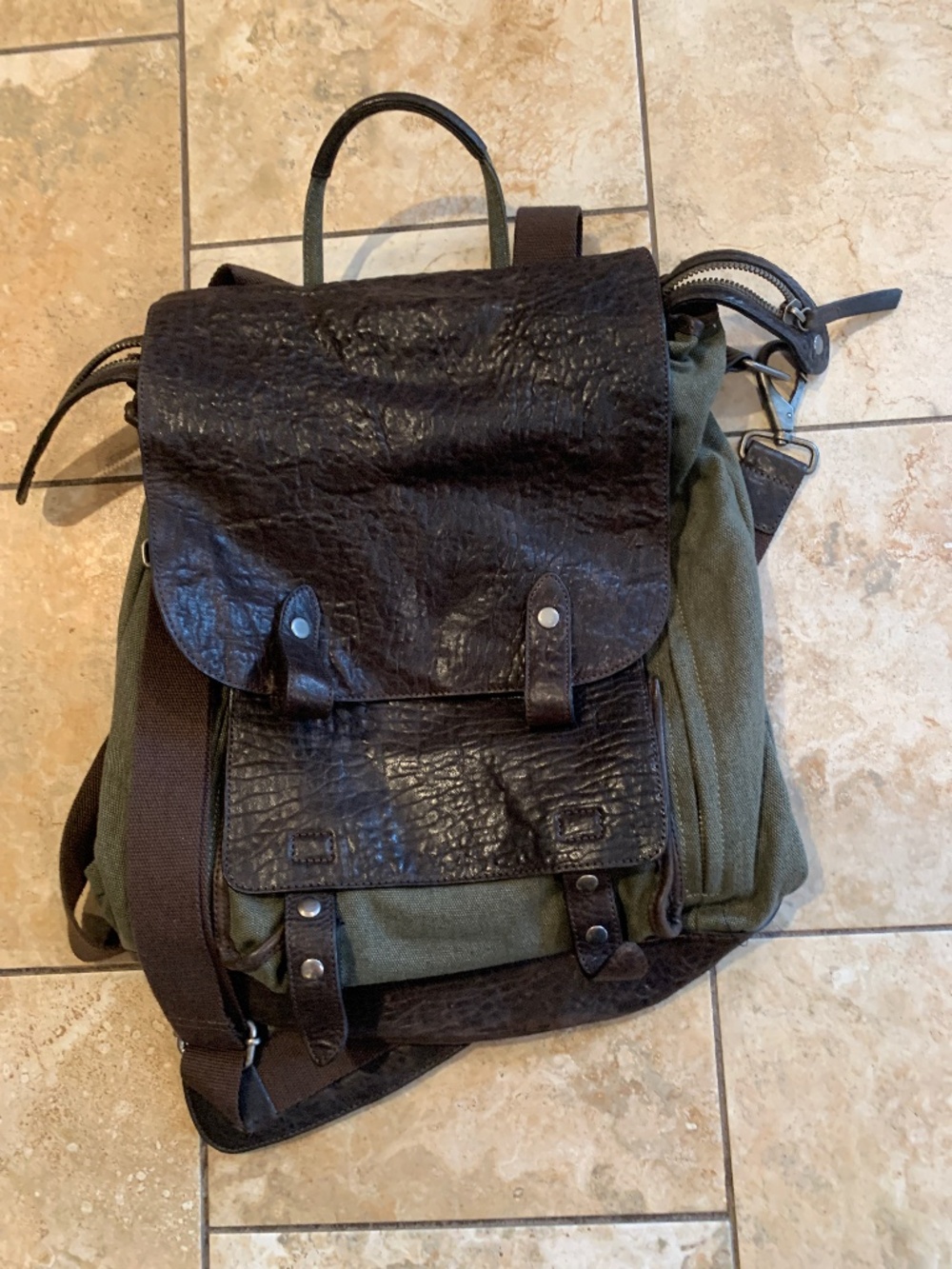 Will leather bag/backpack